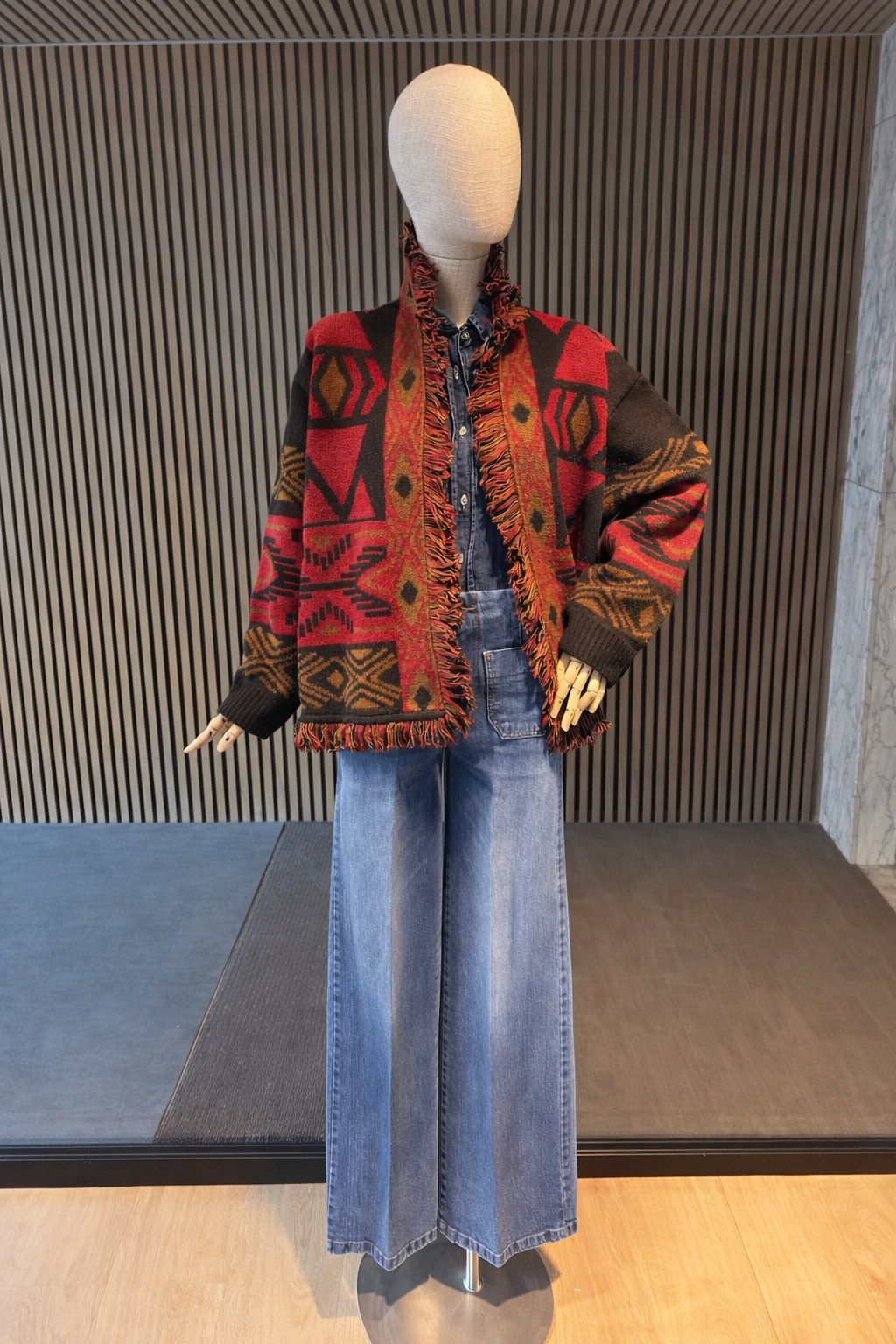 Heritage Tribal Fringe Cardigan