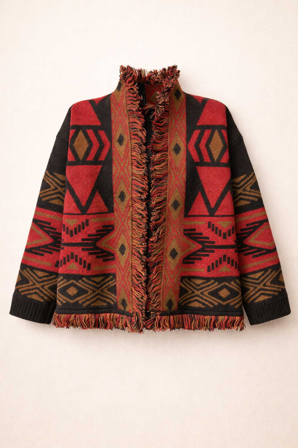 Heritage Tribal Fringe Cardigan