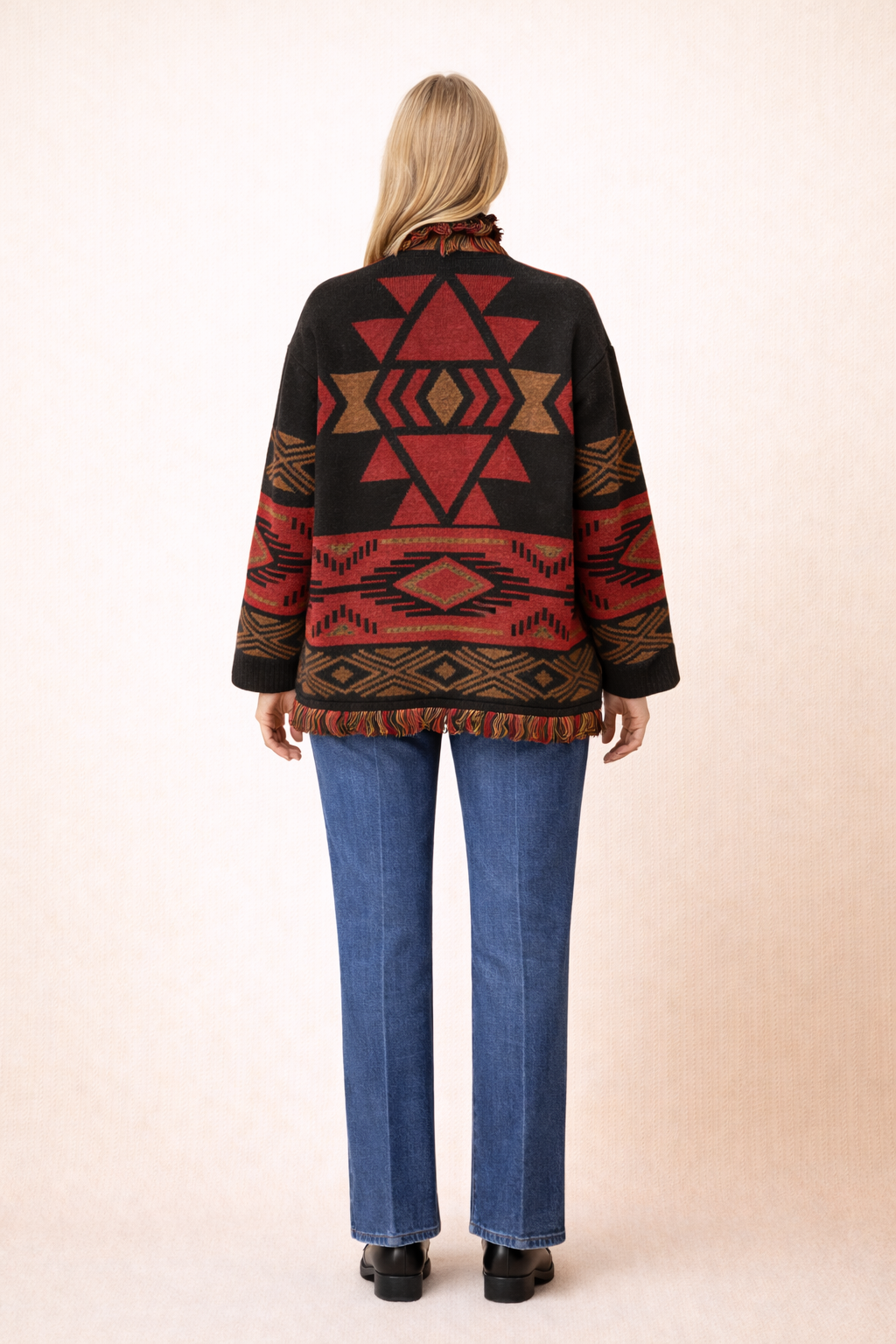 Heritage Tribal Fringe Cardigan