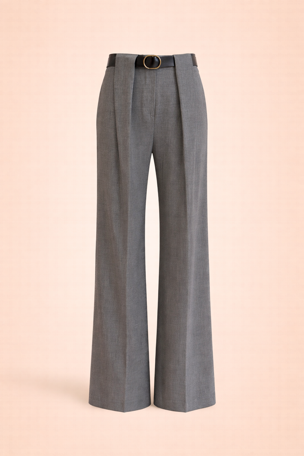 Relaxed fit grey trousers