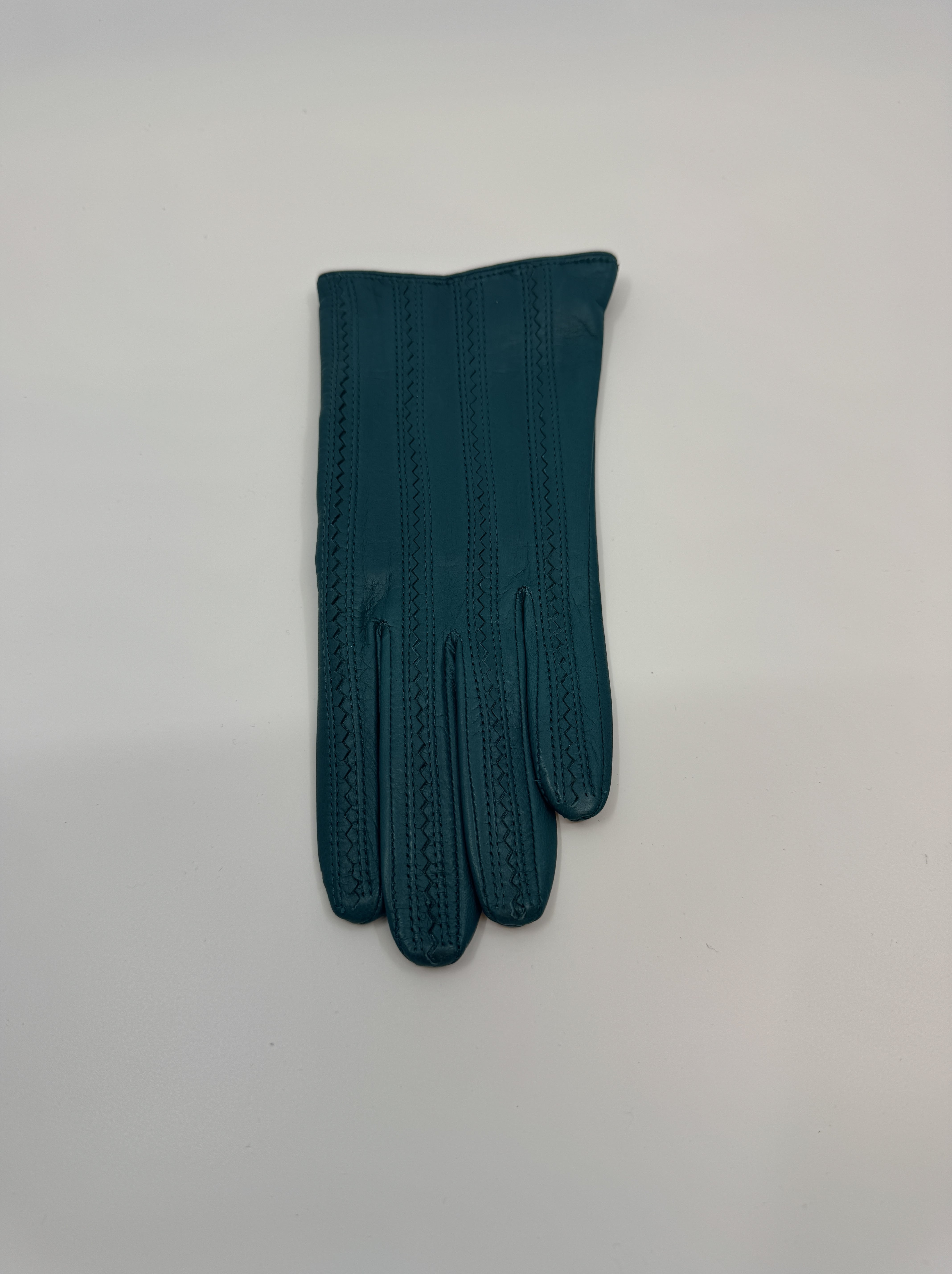 Pavia women's petrol leather gloves