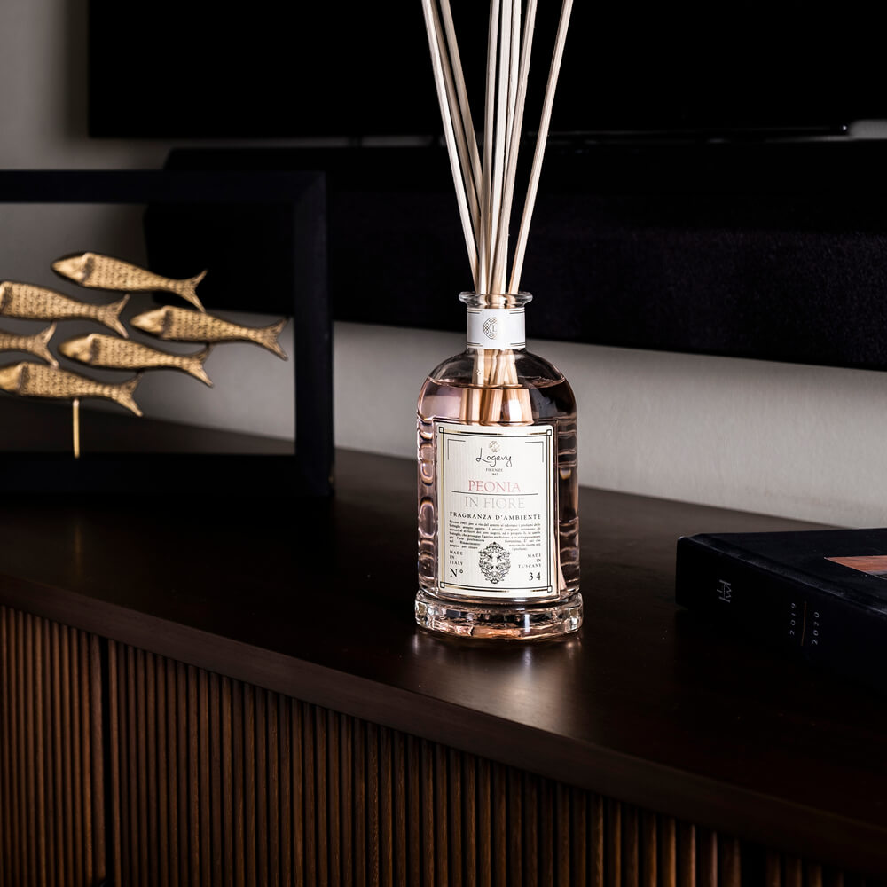 Peonia in fiore home fragrance