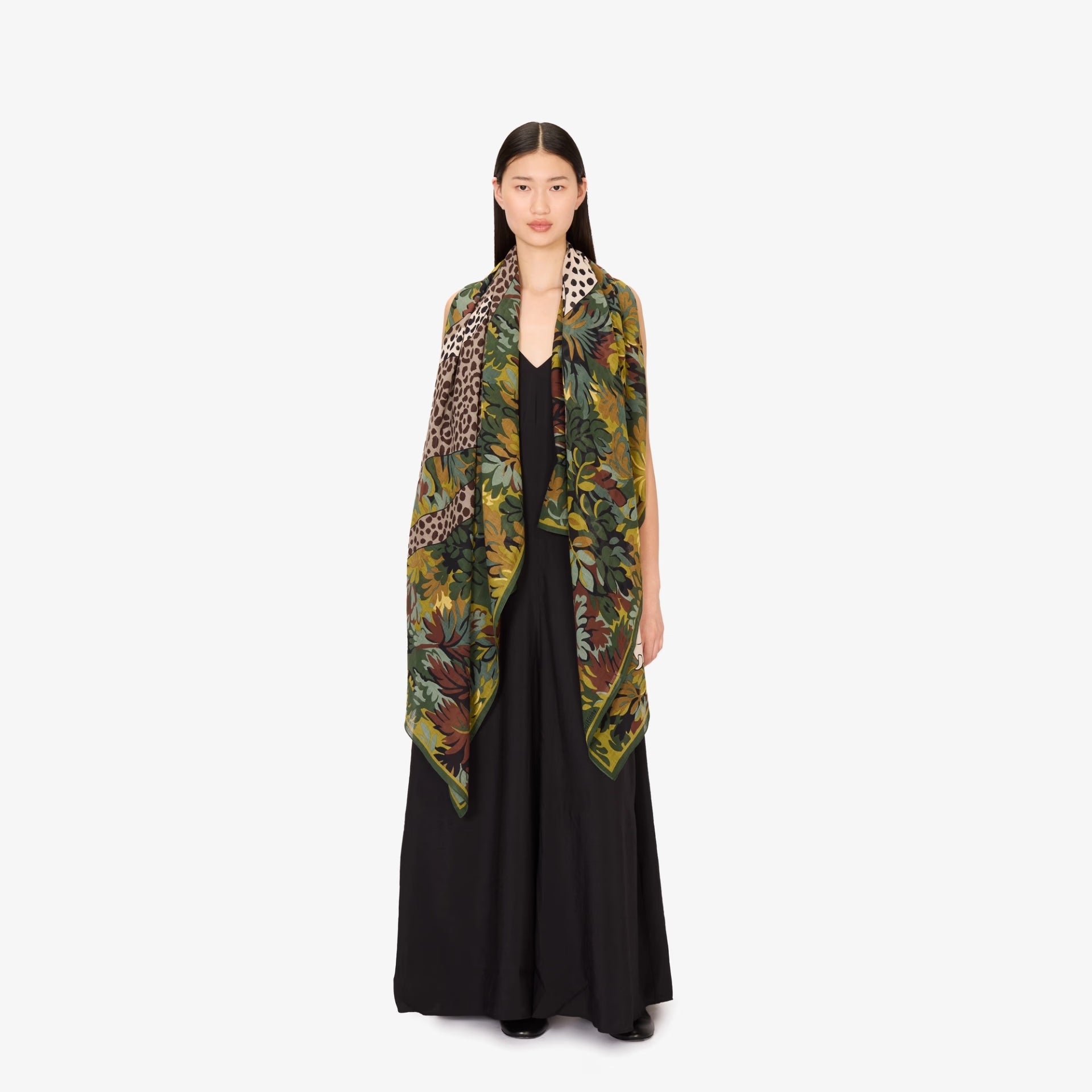 Scarf 70 - mike khaki