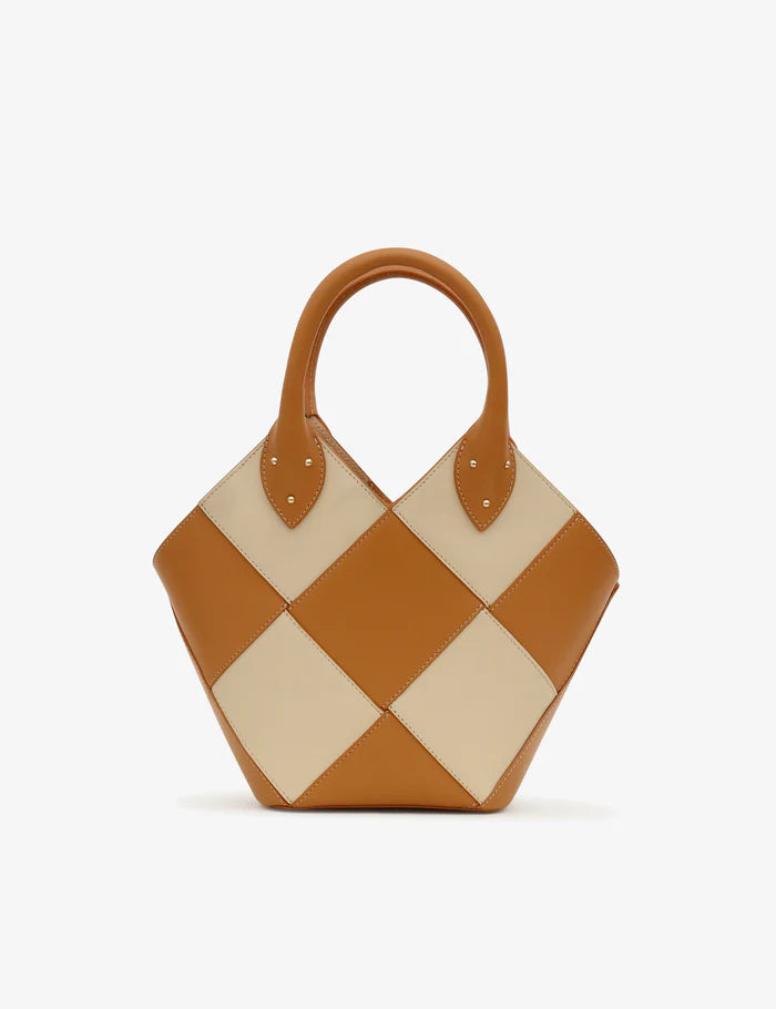 Tramontano Borse - Capri Mini – Available at NEVE Antwerp – Front - Cream / Caramel