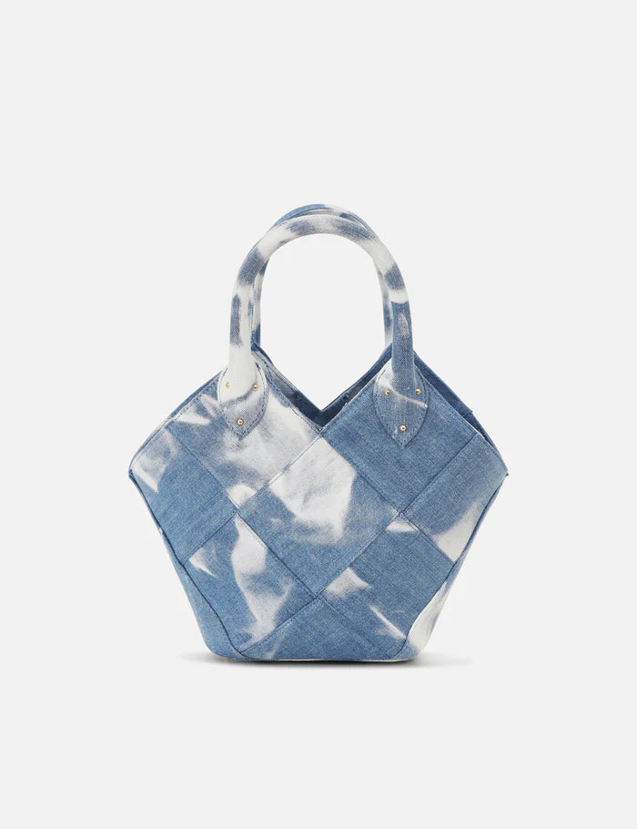 Tramontano Borse - Capri Mini – Available at NEVE Antwerp – Front - Denim