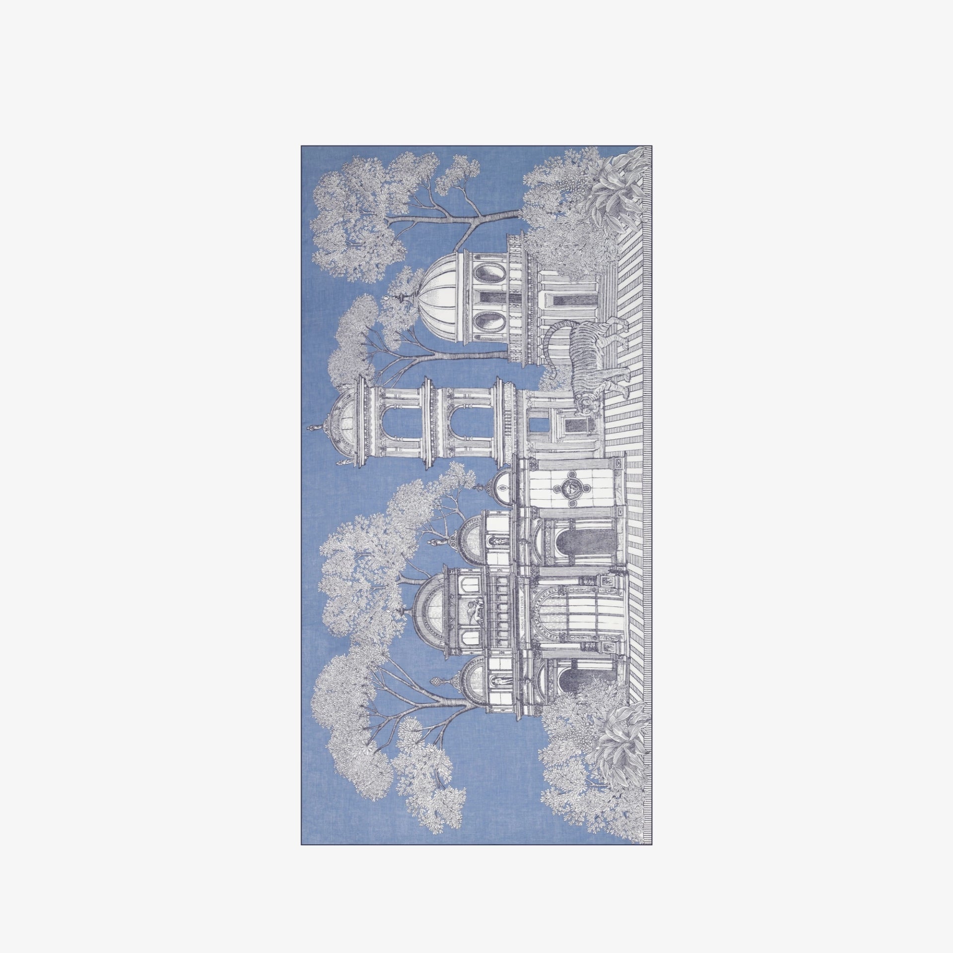 Scarf 80 - mirage blue