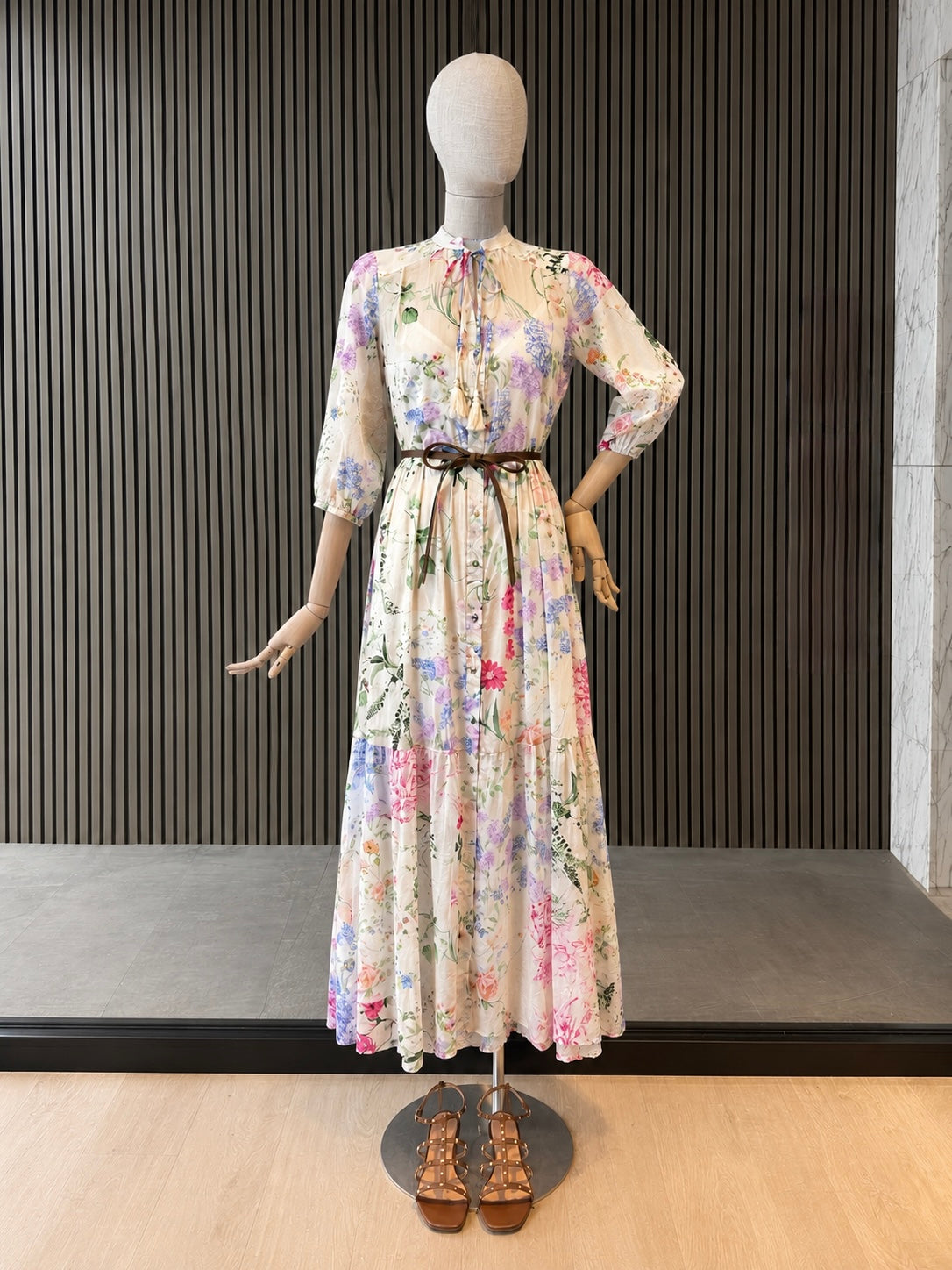 Romantic Floral Maxi Dress