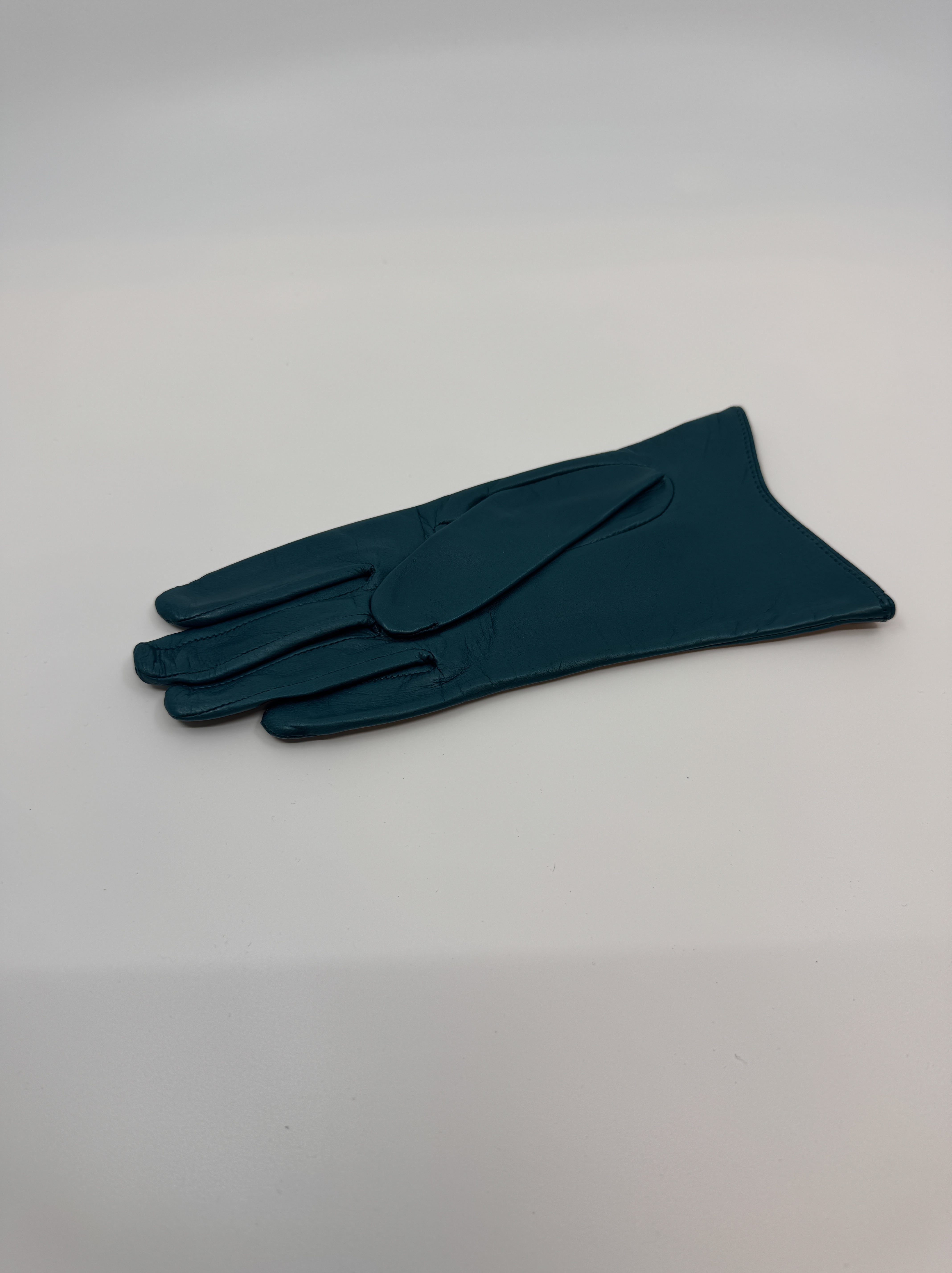 Pavia women's petrol leather gloves