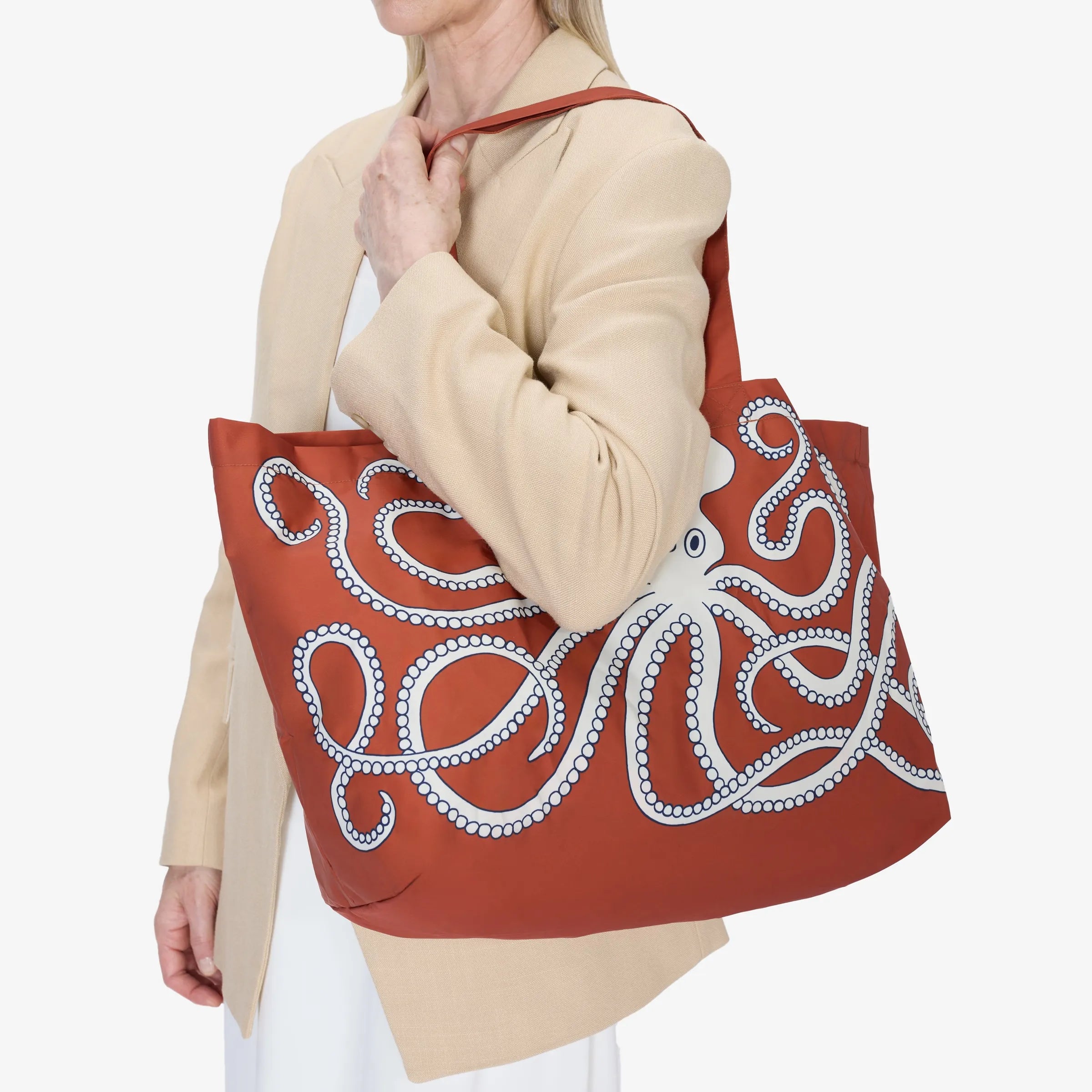 Maxi Shopper Bag - Octopus
