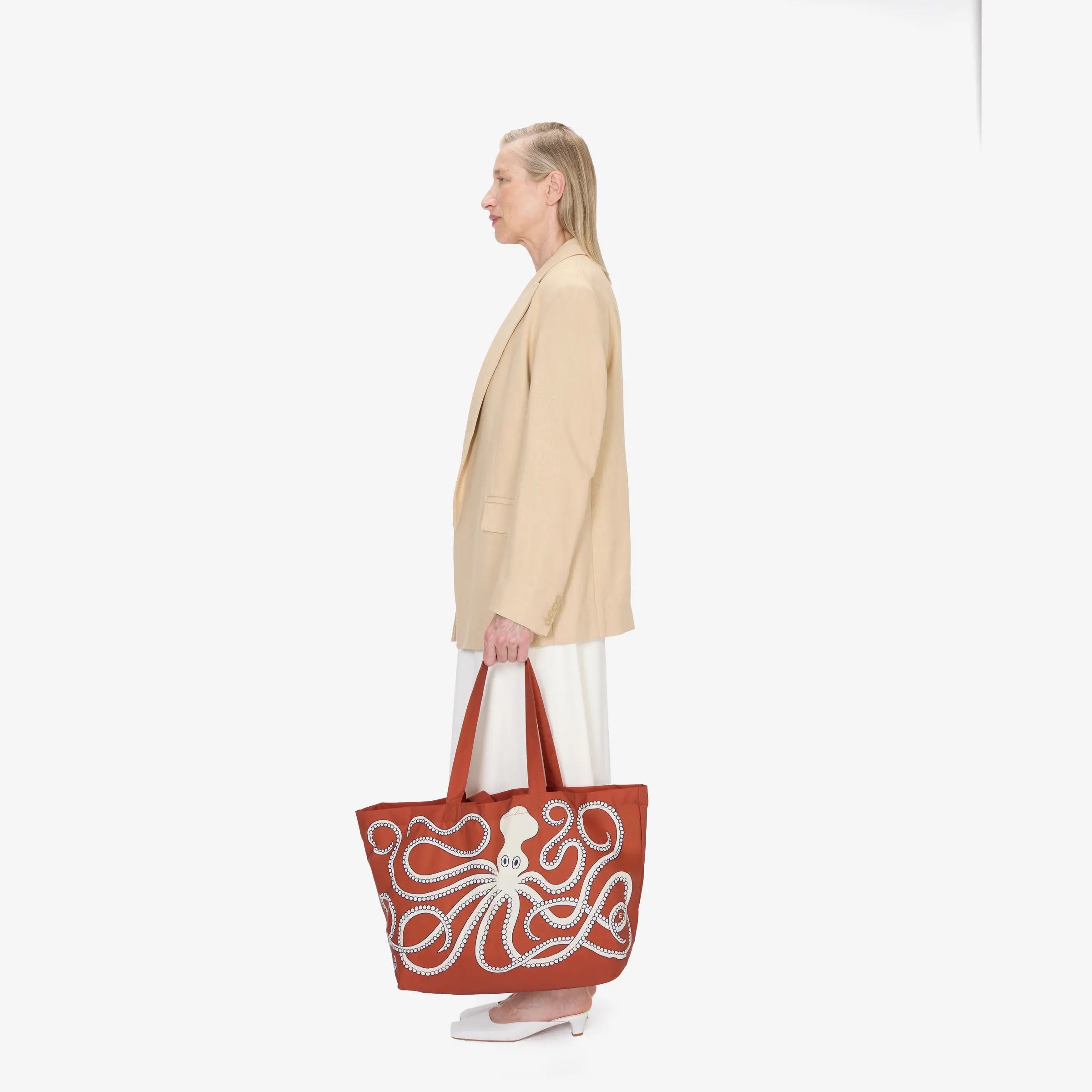 Maxi Shopper Bag - Octopus